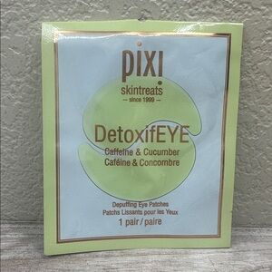 Pixi DetoxifEYE Depuffing Eye Patches with Caffeine & Cucumber